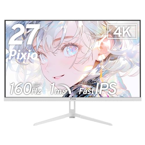 Amazon.co.jp: Pixio PX27U Wave White ゲーミングモニター 27インチ