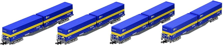 Amazon | TOMIX Nゲージ 限定 コキ107形 増備型 ・ 西濃運輸コンテナ付