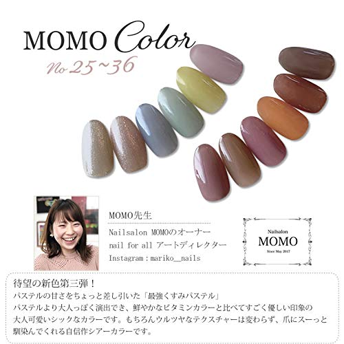 Amazon.co.jp：□カラージェル MOMO by nail for all 3g 27：ビューティー