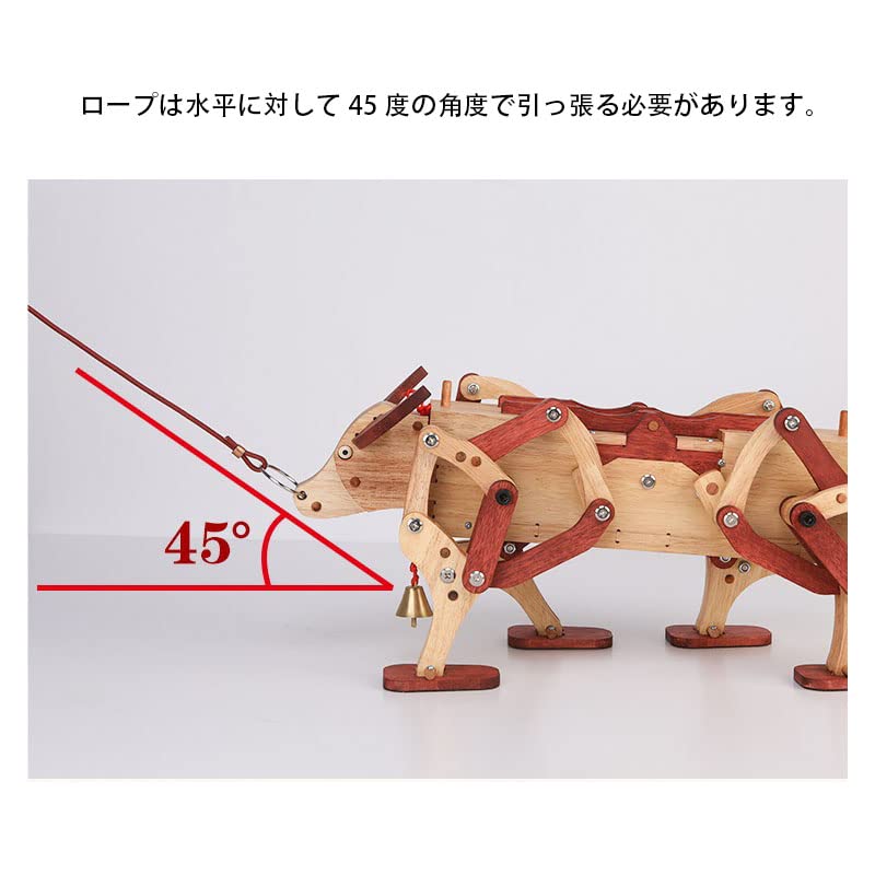 Amazon.co.jp: 木牛流馬 木製模型 組み立てキット (60*24*28cm) : おもちゃ