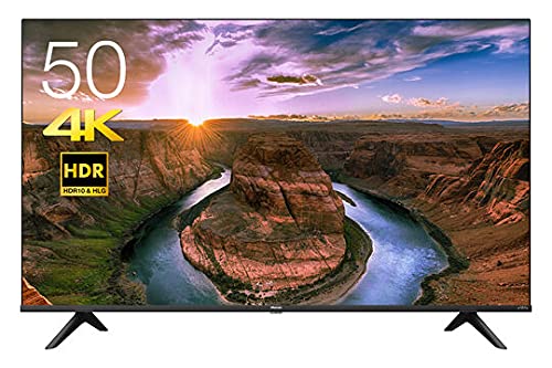Amazon.co.jp: ハイセンス 50V型 4Kチューナー内蔵 液晶 テレビ 50E65G