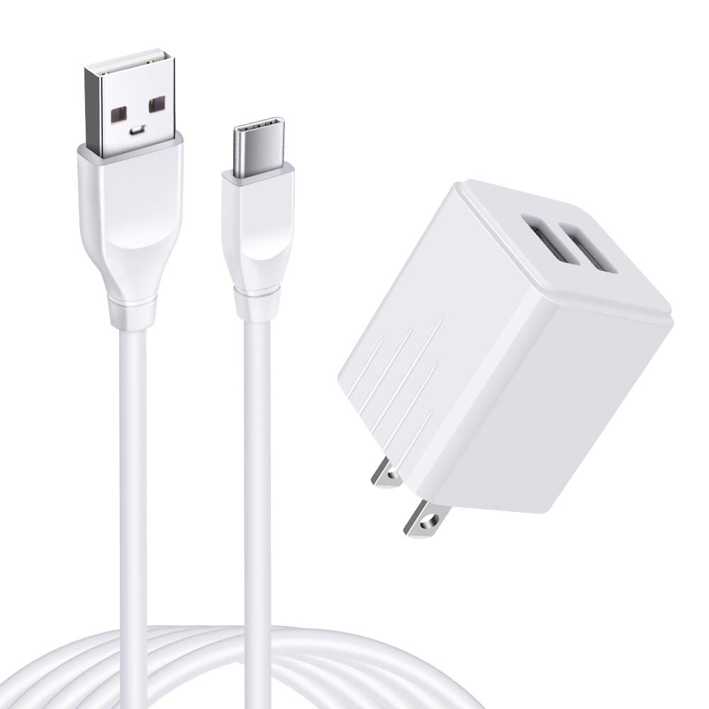 Amazon | ANNIBER「アンドロイド携帯充電器 1個+USB Type Cケーブル1本