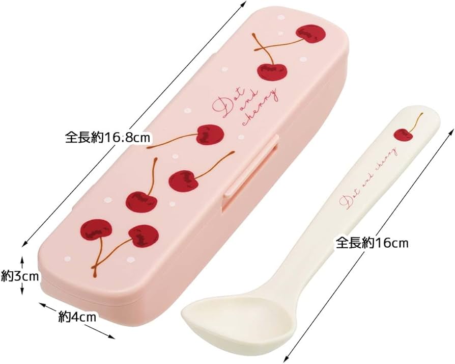 Amazon｜スケーター(Skater) 抗菌 スープ用スプーン ケースセット Dot&