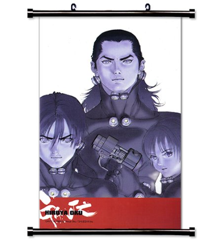 Amazon.co.jp: Gantz アニメ 布製 壁掛けスクロールポスター (16x26
