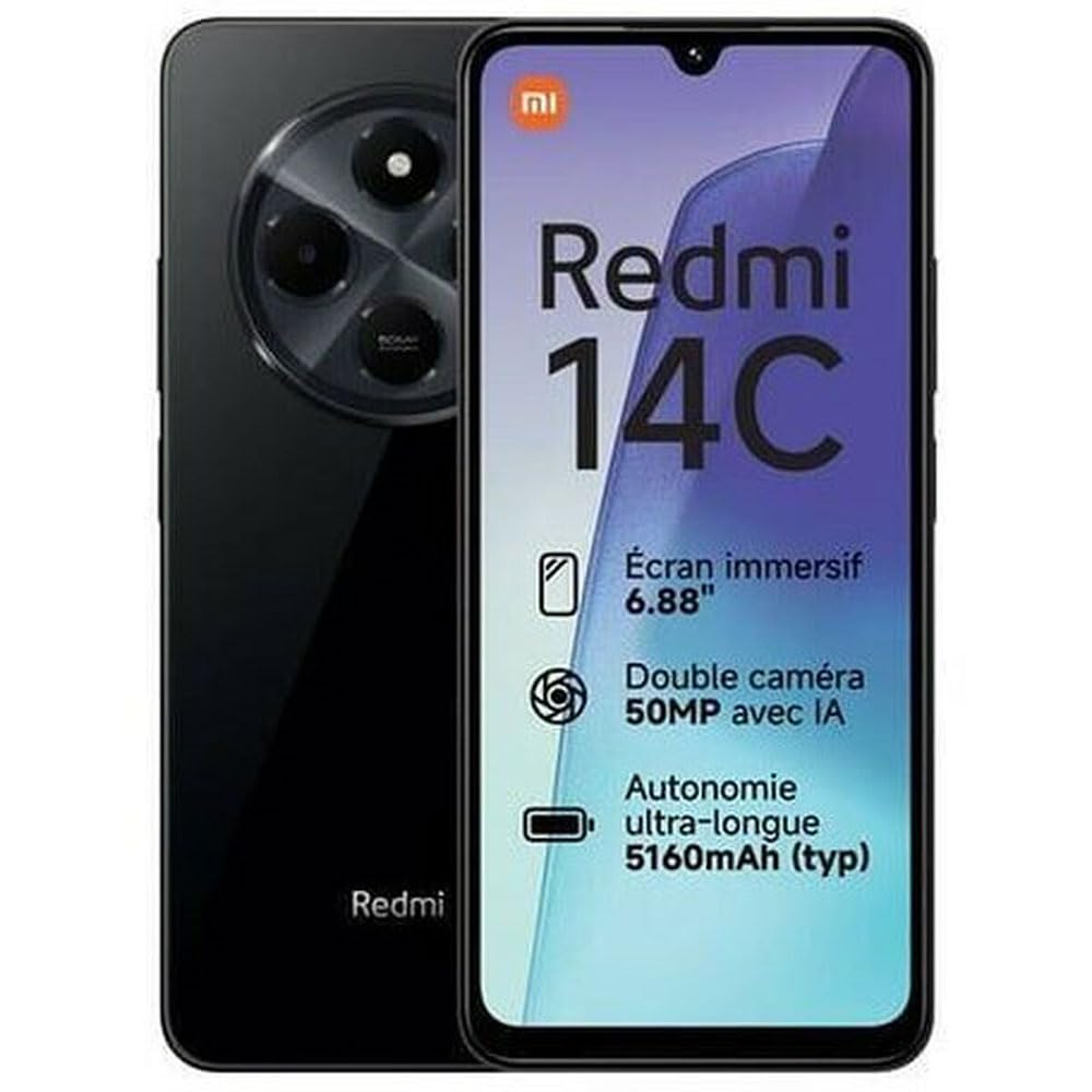 Xiaomi Redmi 14C 4G 8GB/256GB Black (Midnight Black) Dual SIM
