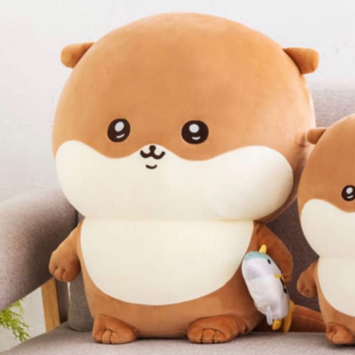 Amazon.co.jp: ナガノのカワウソぬいぐるみくじ A賞 超特大ぬいぐるみ