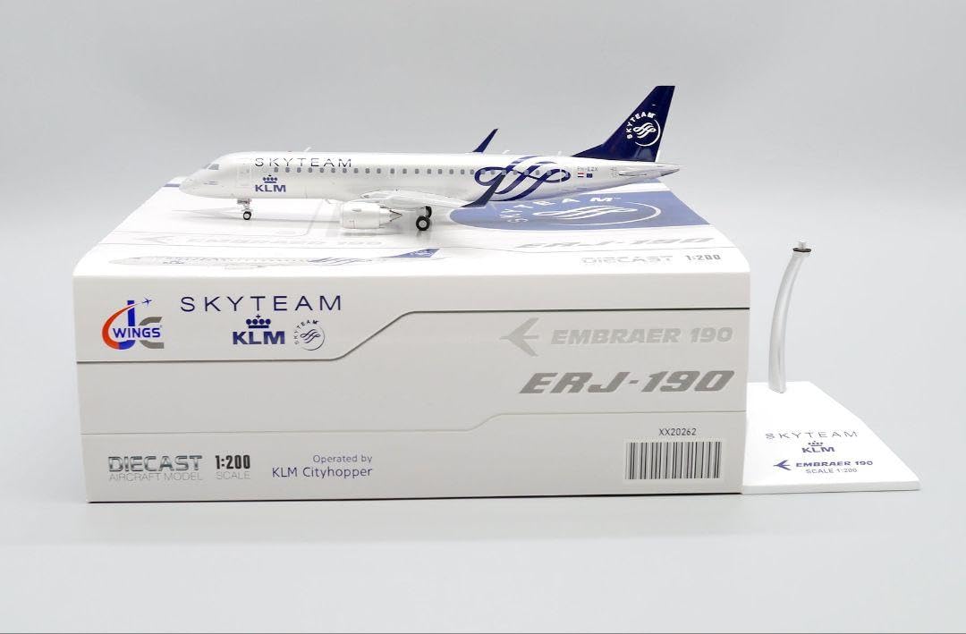 Amazon.co.jp: KLMオランダ航空 ERJ-190 PH-EZX 1/200 : おもちゃ