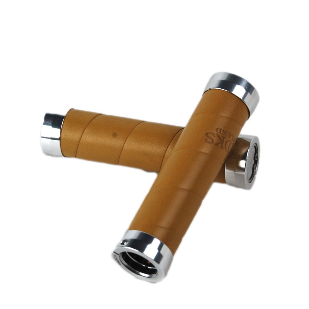 Amazon | Brooks スレンダーレザーグリップ 130mm / 130mm マスタード