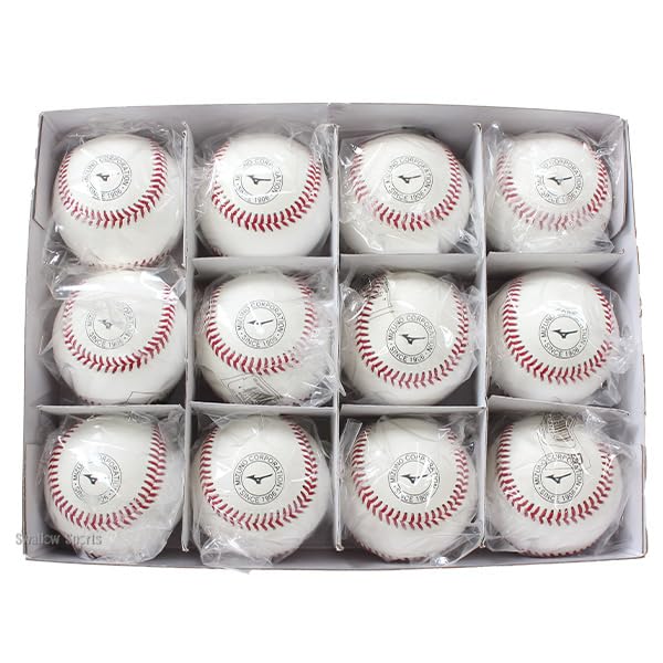 Amazon | 野球 ミズノ 硬式ボール ミズノ スリケン 高校野球 高校練習