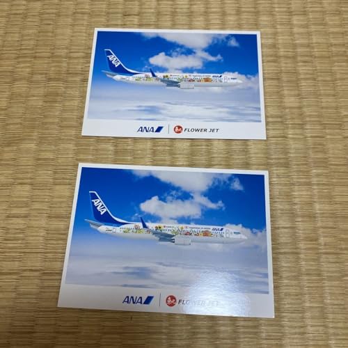 Amazon | 全日空 ANA 絵葉書 絵はがき 飛行機 flower POST CARD ポスト