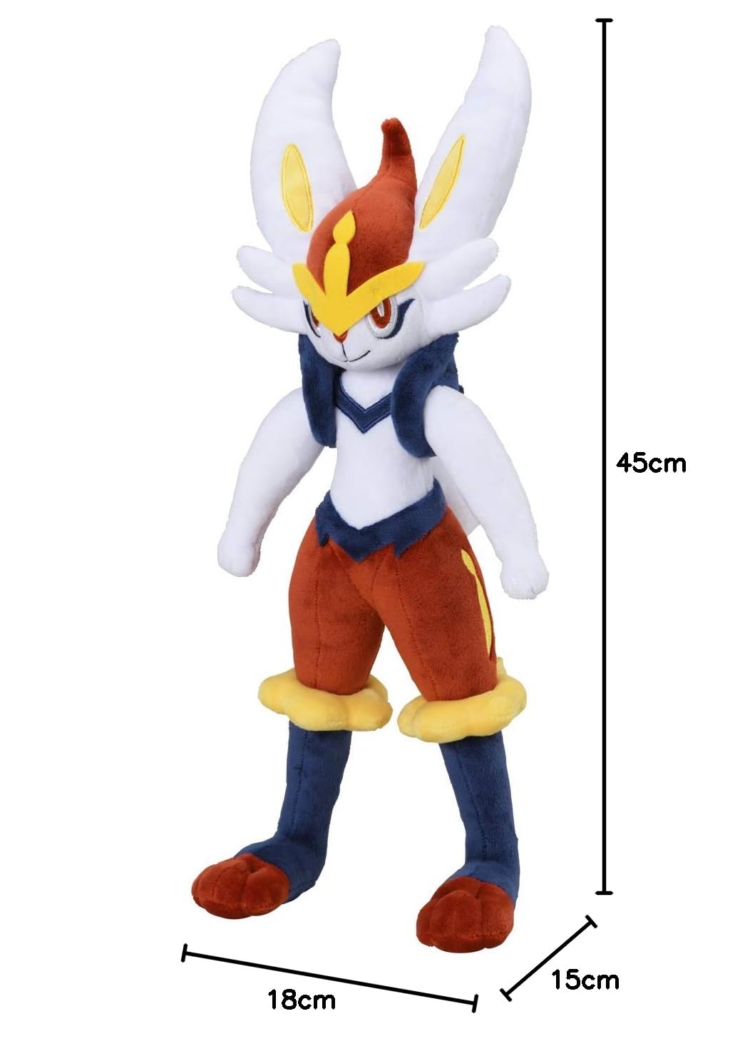 Amazon.co.jp: ポケモンセンターオリジナル ぬいぐるみ エースバーン