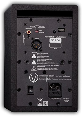 Amazon | 【正規輸入品】 EVE Audio SC204 アクティブモニター