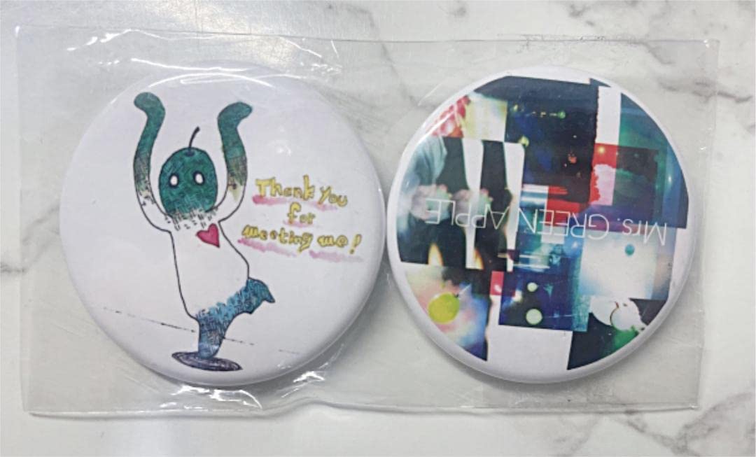 限定割引【大森元貴手書き】ミセスグリーンアップル缶バッジ 2個セット