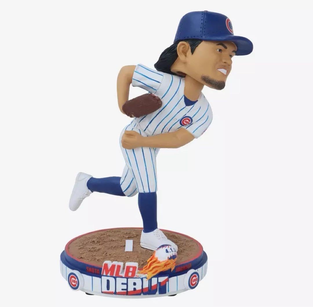 Amazon.co.jp: 96個限定 今永昇太 MLBデビューボブルヘッド カブス