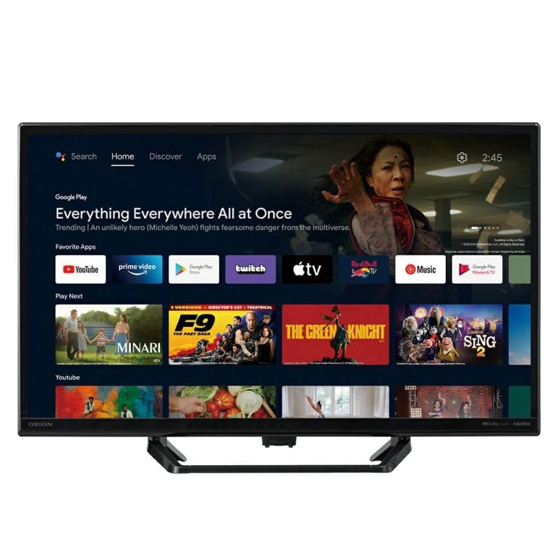 Amazon | オリオン ORION AndroidTV搭載 スマートテレビ 24インチ