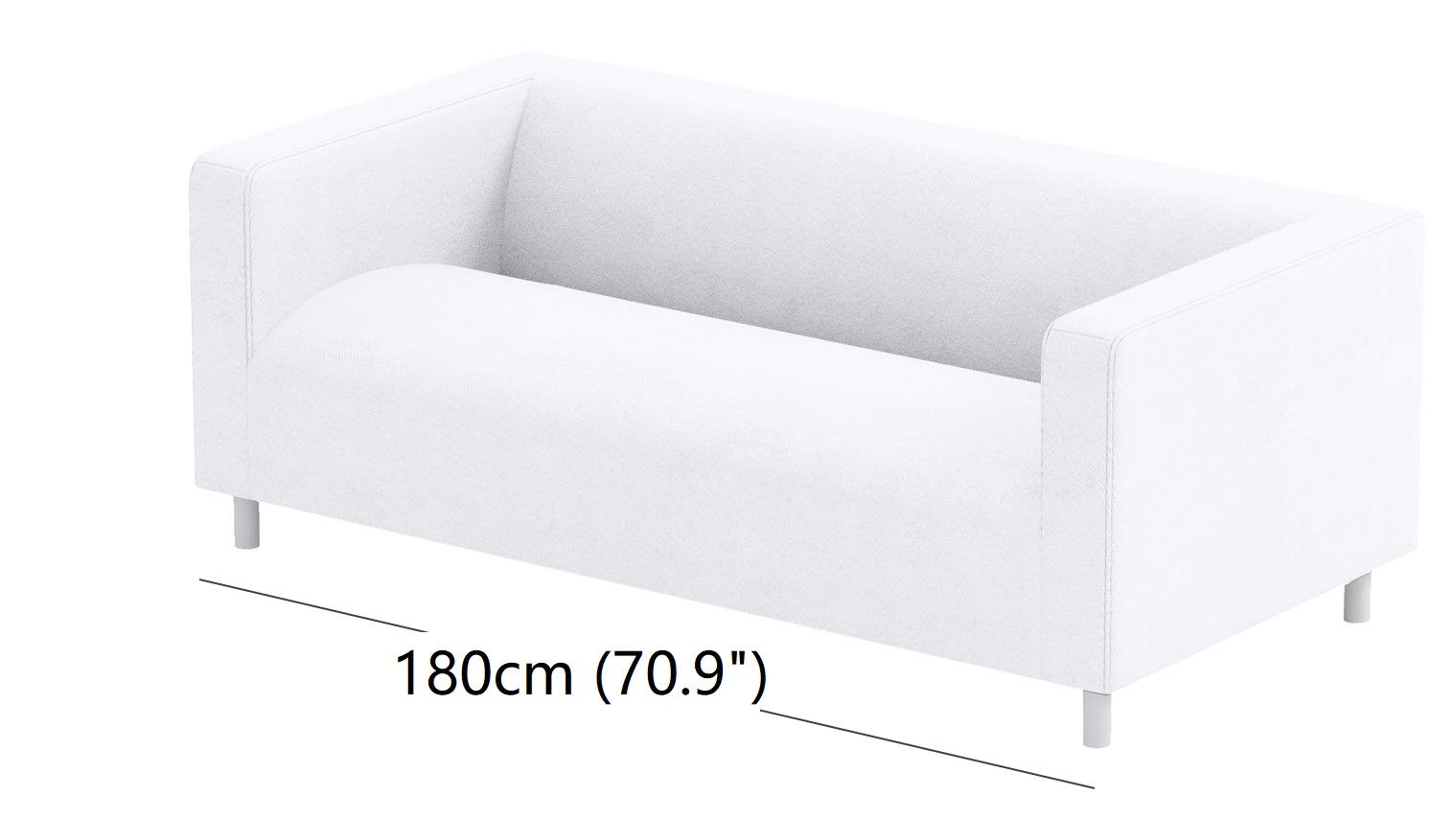 Amazon｜Klippan 2人掛けソファ用替えカバーは、IKEAのKlippan 2人掛け