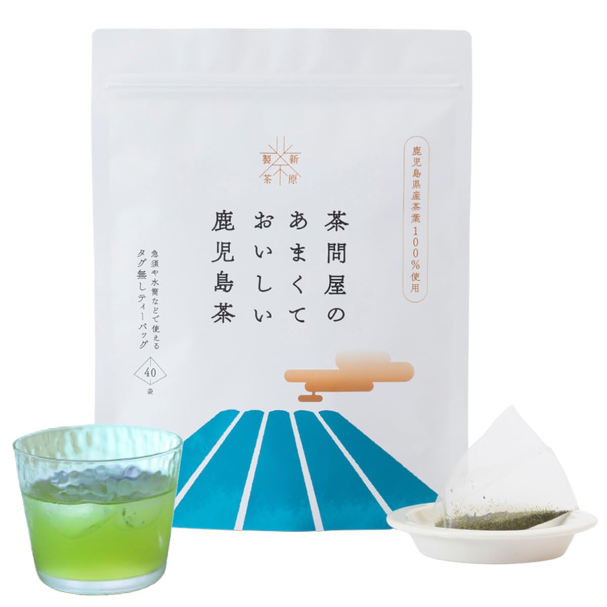 Amazon | 【一番茶100%】 水出し緑茶 茶問屋のあまくておいしい鹿児島