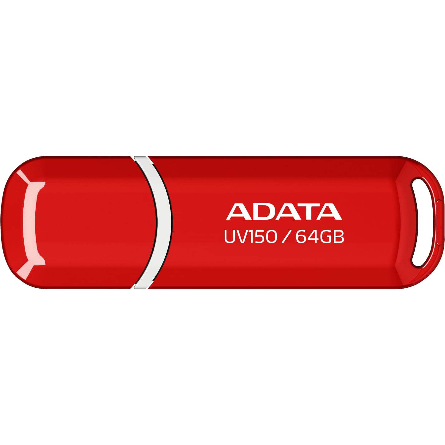 Amazon | ADATA USBメモリ USB3.2 Gen1 64GB キャップ付 レッド AUV150