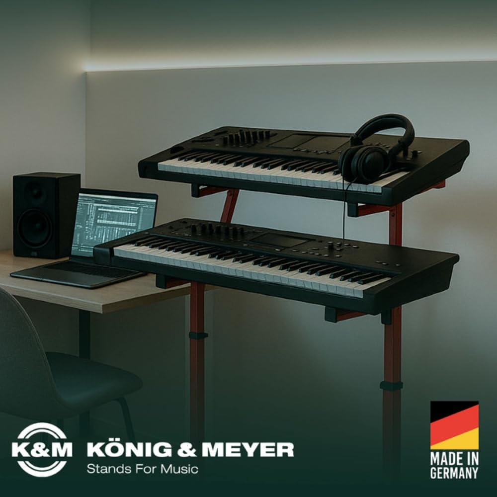 Amazon.com: K&M Konig & Meyer Keyboard Stacker, Red (18811.000.91