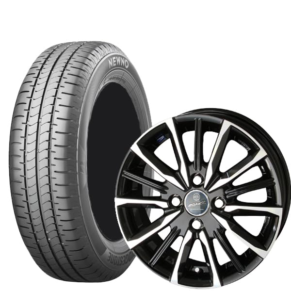 Amazon | タイヤホイールセット ブリヂストン NEWNO 155/65R14+SMACK