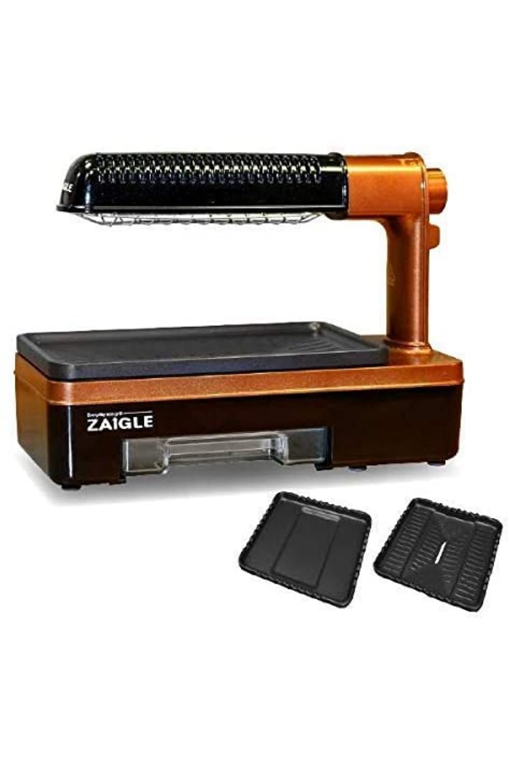 Amazon | ザイグル 煙の出ない無煙ロースター 炙輪 GOLD ワイド