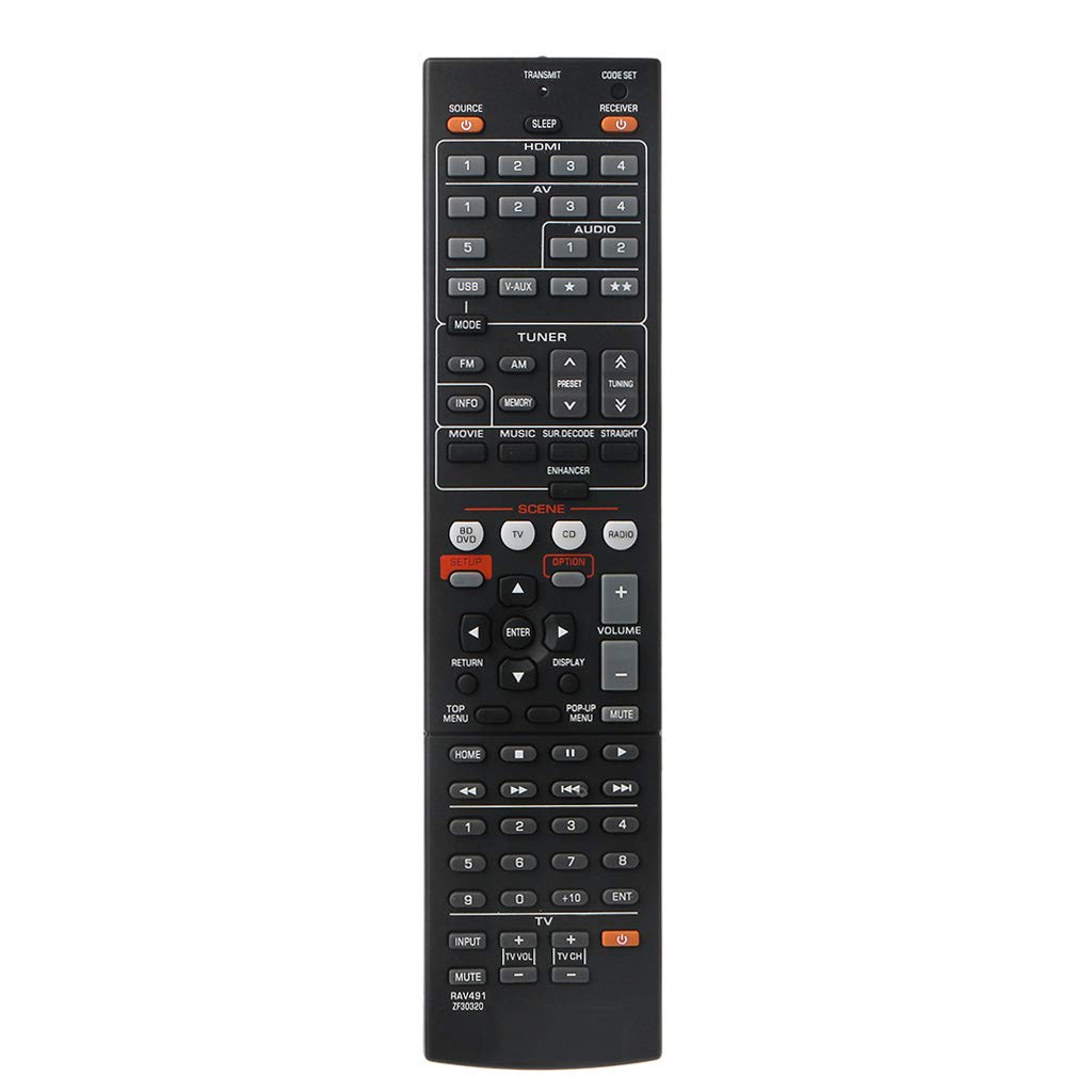 Amazon.co.jp: YA-MAHAと互換性のあるリモコンRAV463ZA113500 RAV491