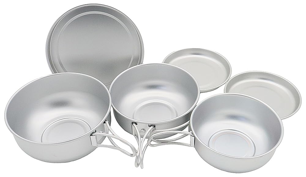 Amazon | EPI(イーピーアイ) アルミ6点食器セット C-5307 | イーピー