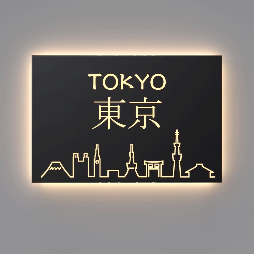 Amazon | Aucler 看板 ステンレス板 電飾看板 ledパネル ネオン看板