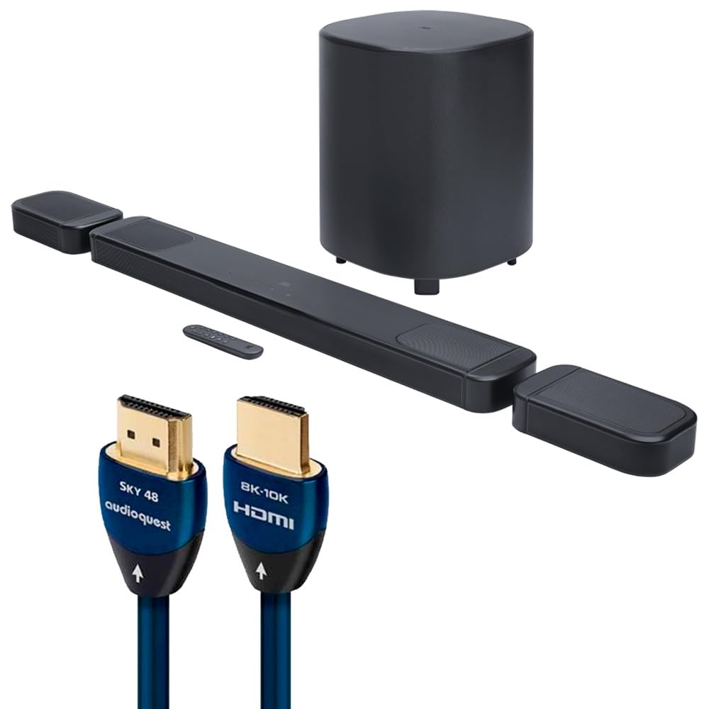 Amazon.com: JBL BAR 1000 MK2 7.1.4 Channel Soundbar System and