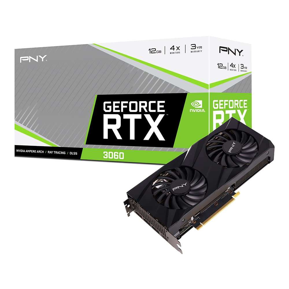 Amazon.com: PNY GeForce RTX™ 3060 12GB Verto Dual Fan Graphics
