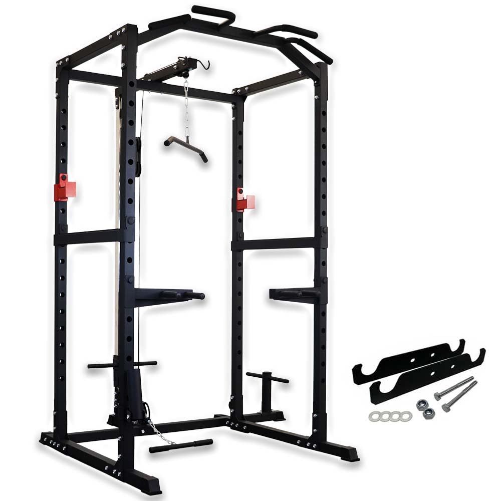 Amazon | 【耐久性・安定性】 パワーラック スミスマシン マルチパワー