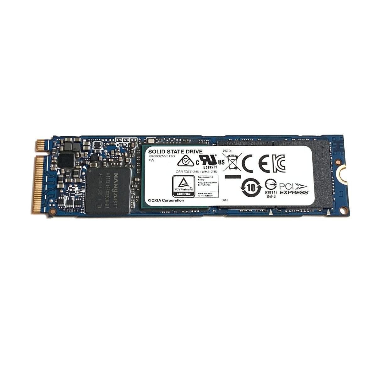 Amazon.com: KIOXIA SSD 512GB XG6 M.2 2280 NVMe PCIe Gen3 x4