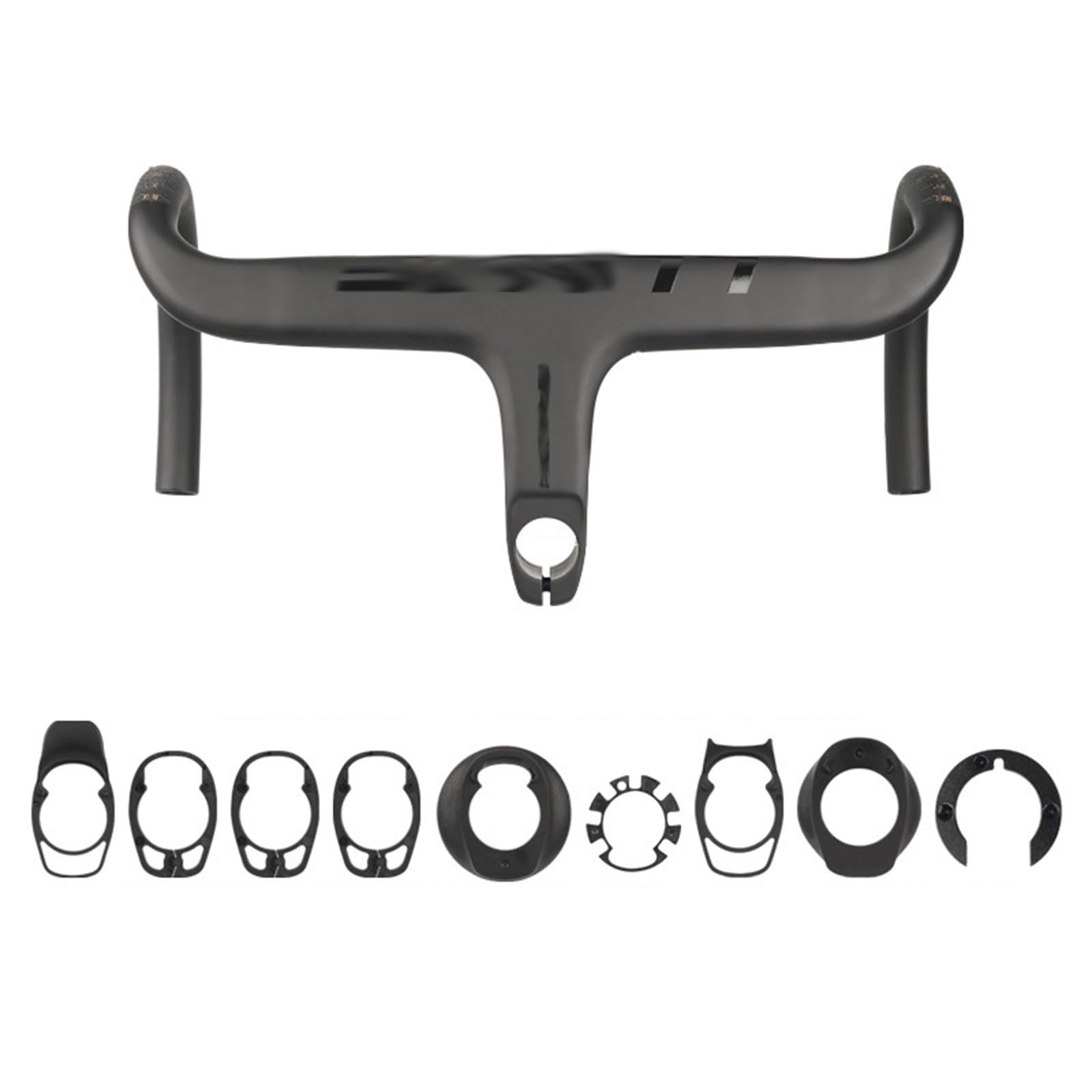 Amazon.co.jp: ロードバイクハンドルバー 380 ミリメートル幅超軽量