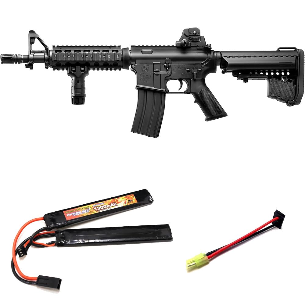 Amazon.co.jp: 東京マルイ 次世代電動ガン M4 CQB-R BK本体＋対応リポ