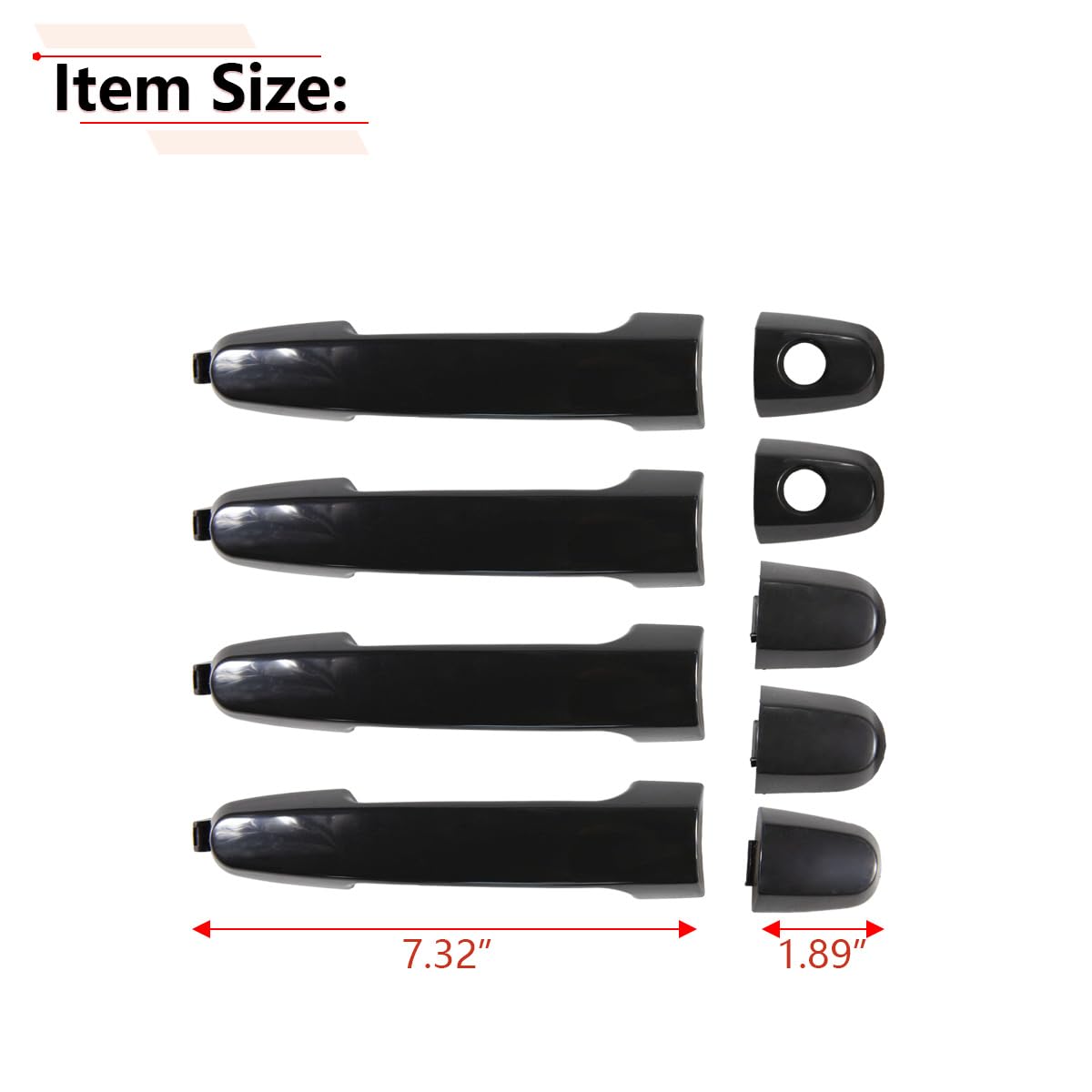 Amazon.com: RLB-HILON 1Set Exterior Door Handle Compatible with