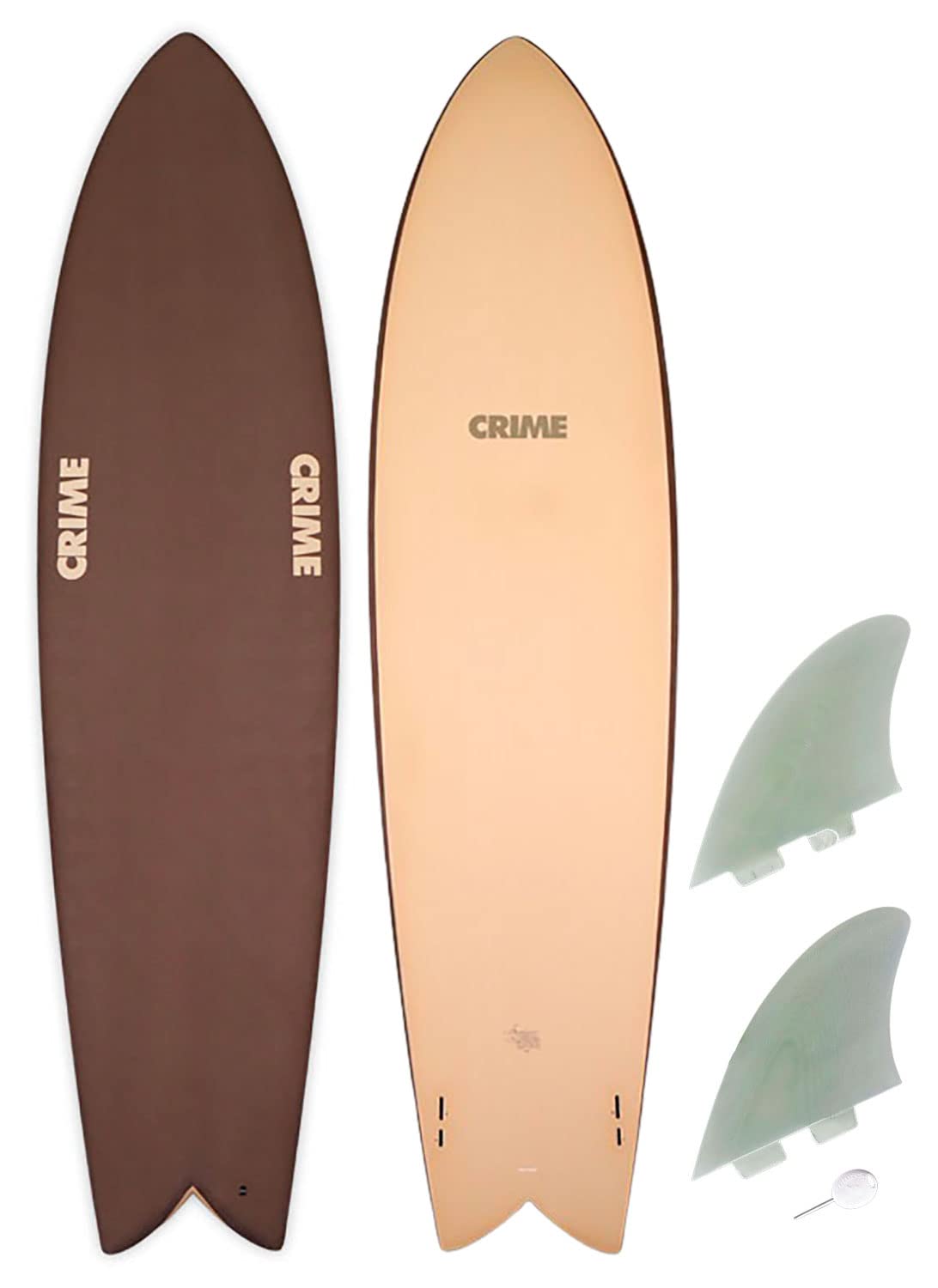 Amazon | CRIME クライム サーフボード ロングフィッシュ 7.10ft LONG