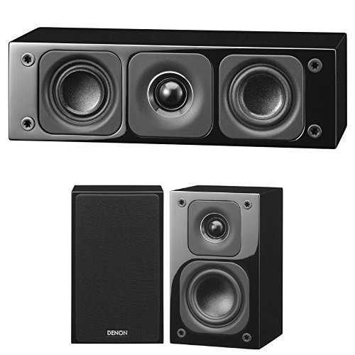 Amazon.co.jp: Denon スピーカーパッケージ 3chセット ブラック [SC