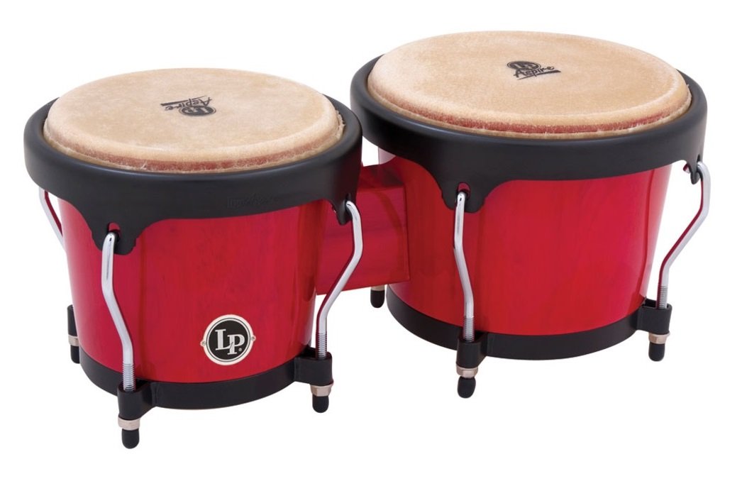 Amazon | LP エルピー ボンゴ Aspire Wood Bongos Black Hardware