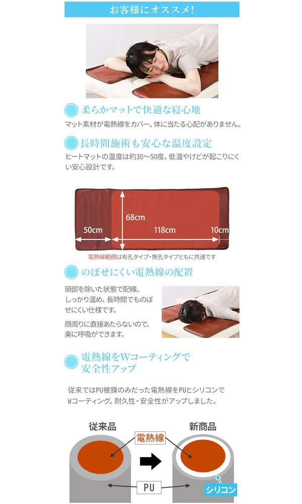 Amazon.co.jp : タイマー機能付き ヒートマット 2 レギュラー (有孔