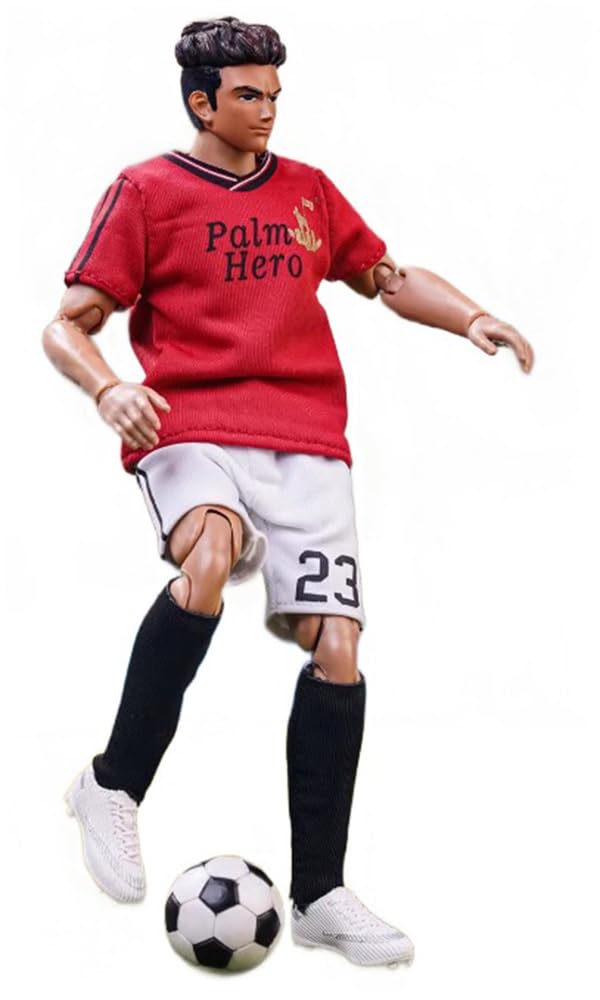 Amazon.co.jp: [AC]DID 1/12 SF80007 サッカー選手 赤チーム 可動