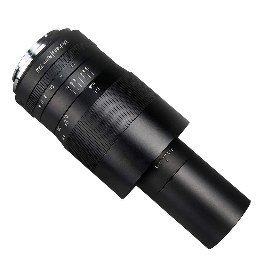 Amazon.co.jp: 7artisans 60mm F2.8 マクロレンズ APS-C 手動固定
