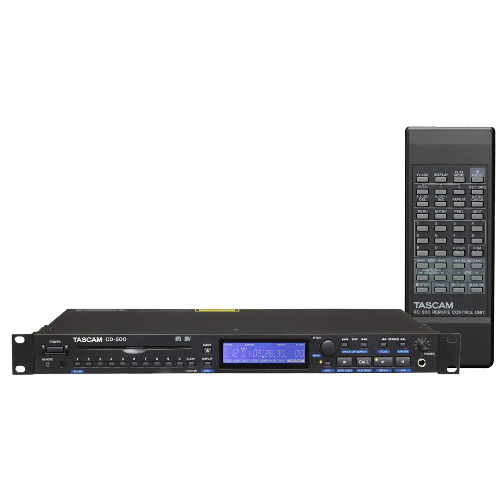 Amazon.co.jp: TASCAM CDプレーヤー 業務用1U CD-500 : 家電＆カメラ
