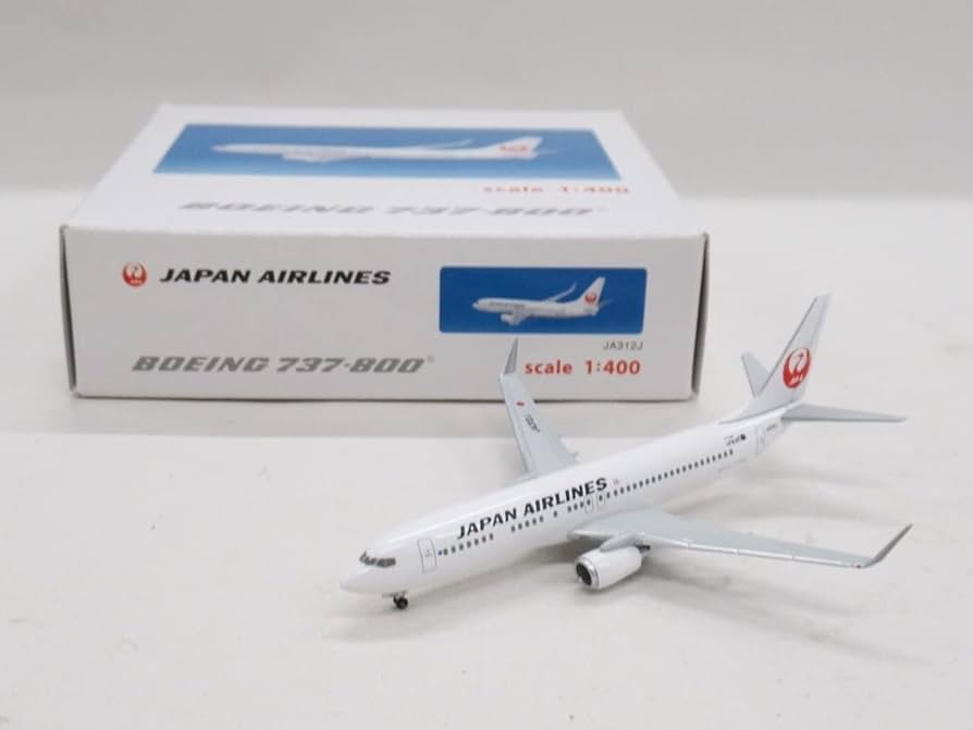 Amazon.co.jp: JALUX/ホーガン 1/400 B737-800 JAL/日本航空 JA312J