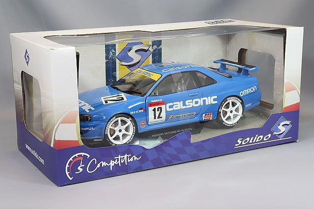 Amazon | SOLIDO 1/18 日産 スカイライン R34 GT-R ストリート