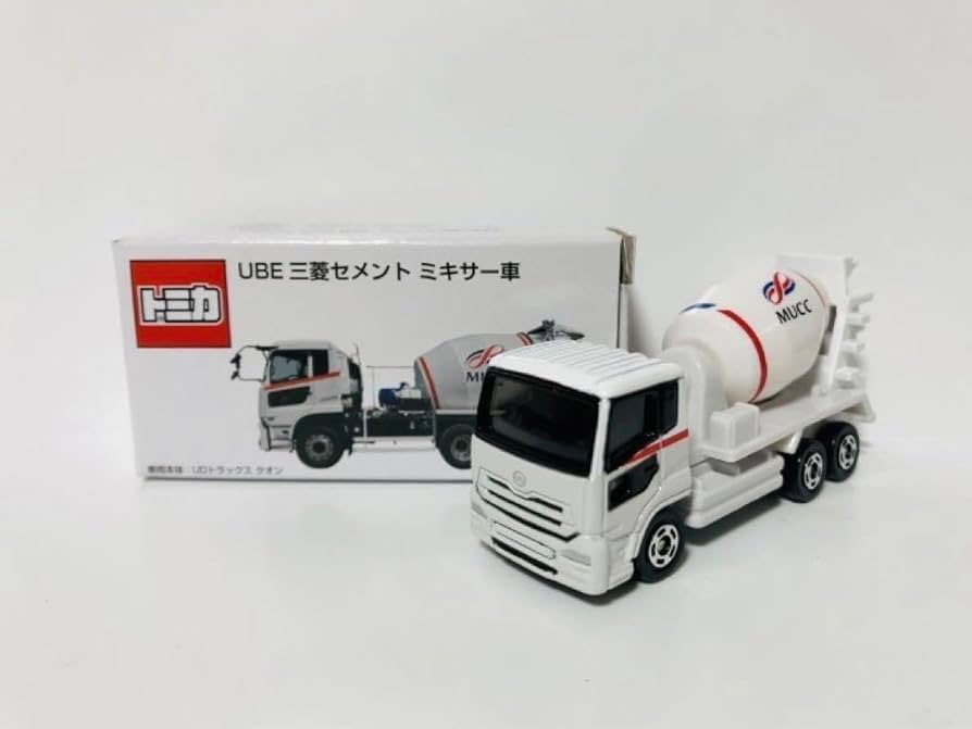 Amazon.co.jp: 特注 UBE三菱セメント セメントミキサー車 : おもちゃ