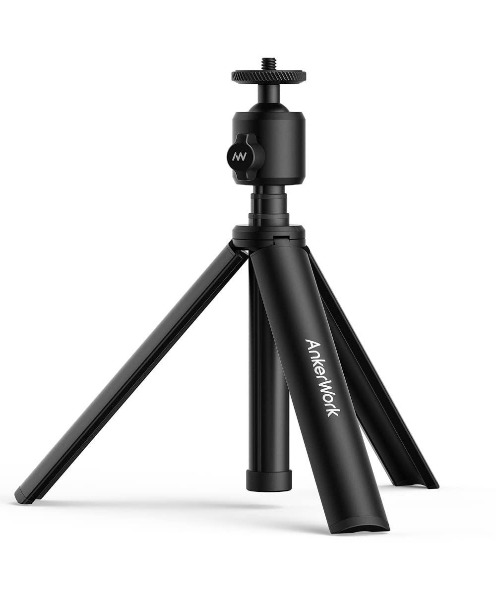 Amazon | AnkerWork公式ミニ三脚スタンド（WEBカメラ用ミニ三脚