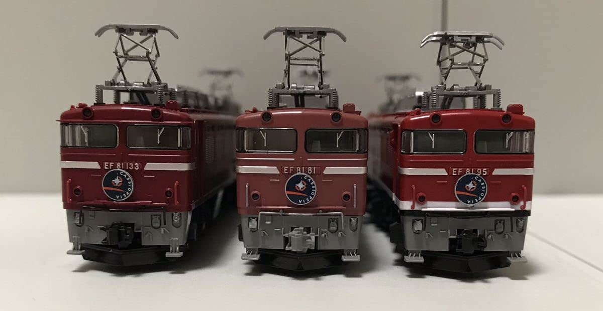 名機再来！TOMIX EF81 95号機 レインボー塗装B 北斗星 カシオペアに 名