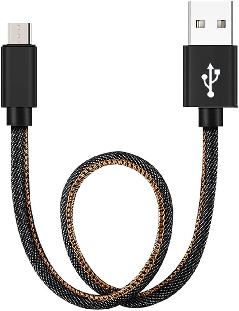 Amazon | Micro USB ケーブル 0.25M マイクロタイプB 急速充電ケーブル