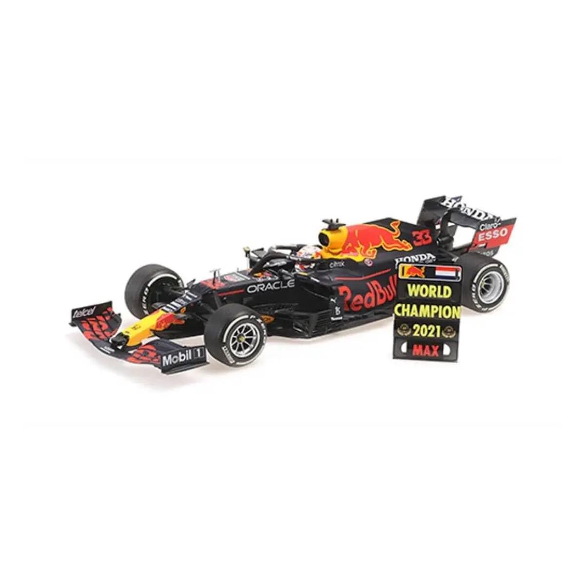 Amazon.com: Minichamps 110212333 1:18 Red Bull Racing Honda RB16B