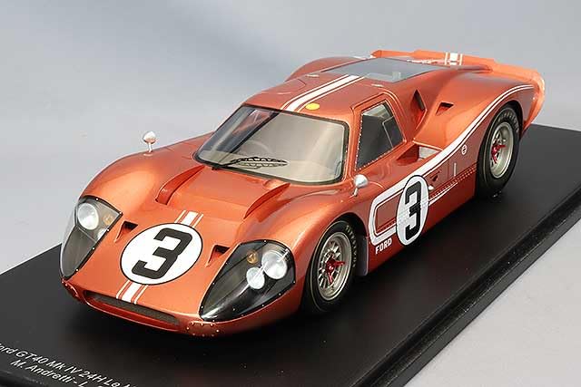 Amazon.com: Spark 1/18 - F-ORD GT40 MK IV - Le Mans 1967 : Arts